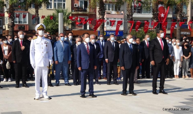 Çanakkale’de 30 Ağustos Zafer Bayramı kutlamaları