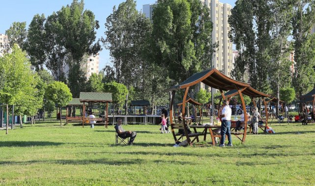 Çankaya parklarında sonbahar hazırlığı