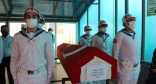 Çanlı Kıbrıs gazisi son yolculuğuna uğurlandı