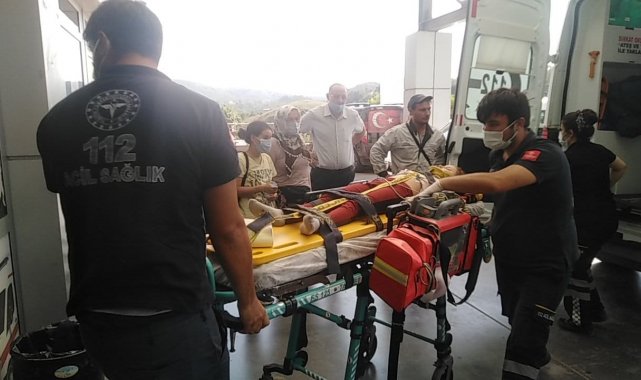 Çatıdan düşen çocuk ağır yaralandı