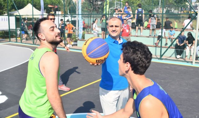 Çayırova&#039;da sokak basketbolu heyecanı başladı