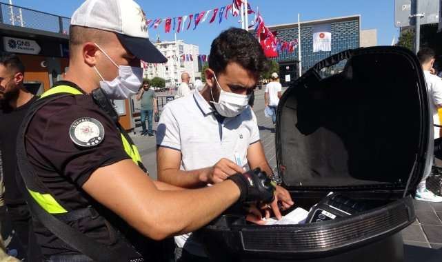 Ceza kesilen taksi sürücüsünden ilginç tepki: &quot;Allah bin kere razı olsun&quot;