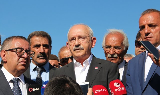 CHP Genel Başkanı Kılıçdaroğlu Van&#039;daki sel bölgesinde