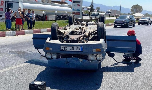 Çine&#039;de trafik kazası: 5 yaralı