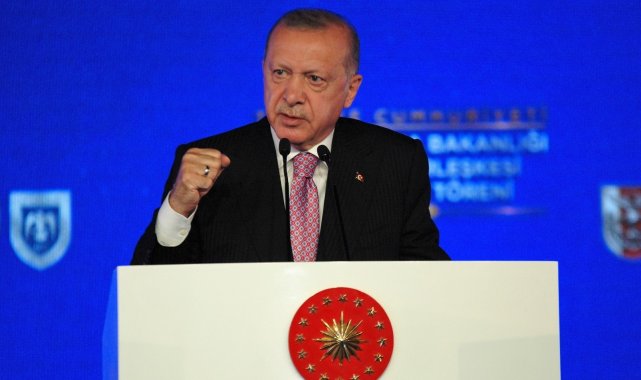 Cumhurbaşkanı Erdoğan, Ay Yıldız Yerleşkesi&#039;nin temel atılma törenine katıldı