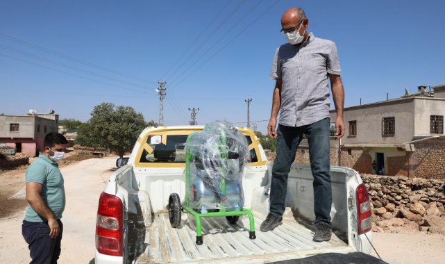 Diyarbakır Valisi Karaloğlu, engelli çiftçinin isteğine kayıtsız kalamadı