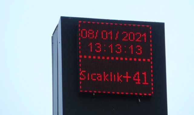 Diyarbakır&#039;da termometreler 41 dereceyi gösterdi