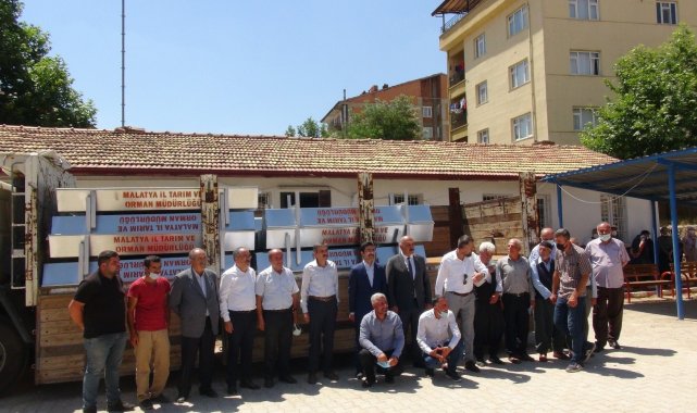 Doğanşehir&#039;de 32 sıvat dağıtıldı