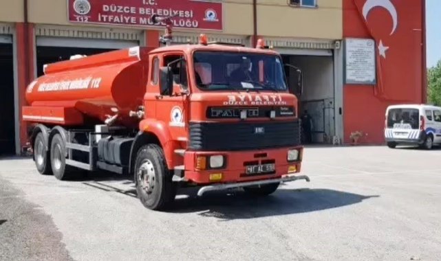 Düzce Belediyesi'nden Manavgat'a bir destek daha