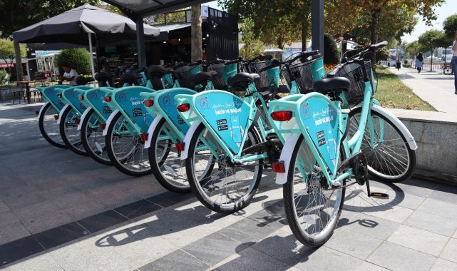 Düzce'de akıllı bisikletler hizmete girdi