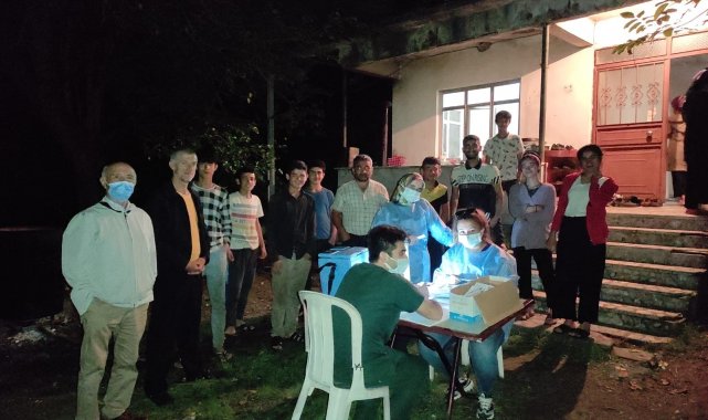 Düzce&#039;de aşılama çalışması hızla devam ediyor