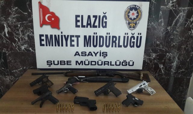 Elazığ&#039;da aranan 94 şüpheli yakalandı, 19&#039;u tutuklandı