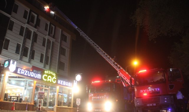 Elazığ&#039;da baca yangını korkuttu