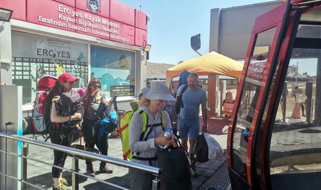 Erciyes&#039;te Zafer Tırmanışı başladı