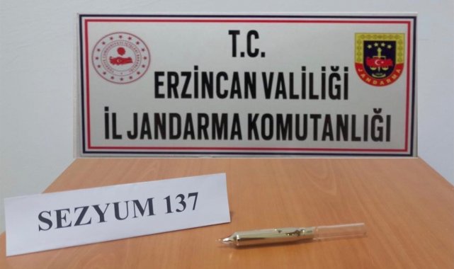 Erzincan&#039;da radyoaktif madde Sezyum 137 ele geçirildi