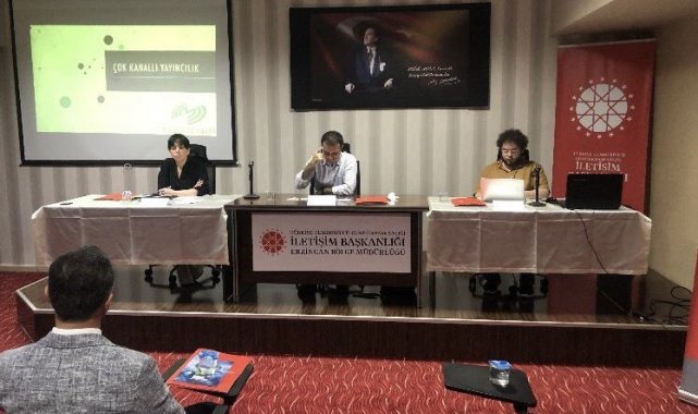 Erzincan&#039;da yerel medya temsilcilerine &#039;çok kanallı yayıncılık&#039; sunumu