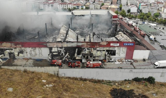 Esenyurt&#039;ta yangın 5 saat sonunda kontrol altına alındı
