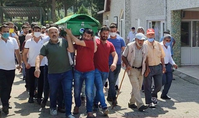 Evden kaçarak girdiği deniz sonu olmuştu, son yolculuğuna uğurlandı
