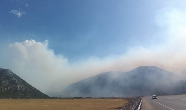 Eynif Ovası&#039;nda dumanlar yeniden yükseldi