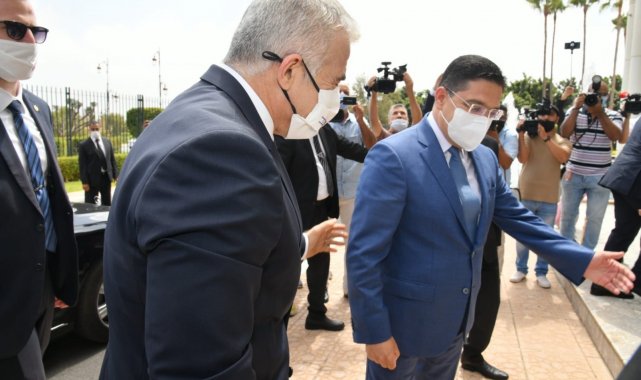 Fas Dışişleri Bakanı Bourita, İsrailli mevkidaşı Lapid ile bir araya geldi