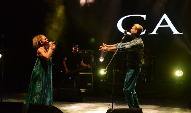 Festivalde muhteşem düet