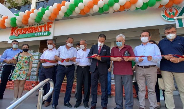 Fethiye&#039;de İkinci Tarım Kredi Kooperatifi marketi açıldı