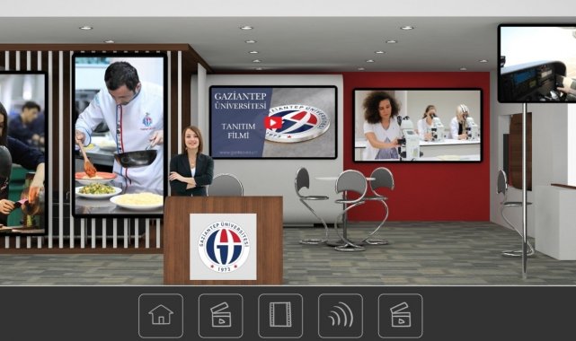 GAÜN YÖK&#039;ün Sanal Fuarı&#039;nda