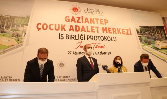 Gaziantep&#039;te Çocuk Adalet Merkezi kurulacak