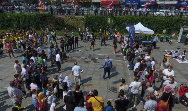 Gaziosmanpaşa Meydanı spor merkezine dönüştü