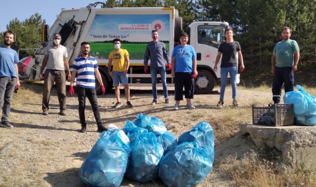 Gençlerden örnek davranış