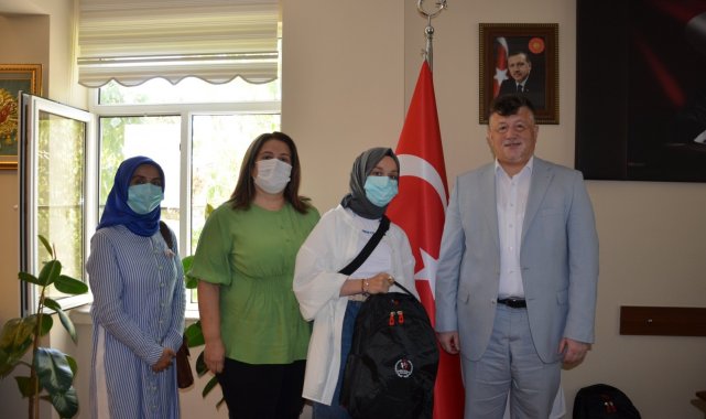 Gençlik ve Spor İl Müdürü Fillikçioğlu başarılı gençleri ağırladı