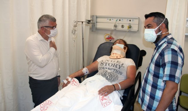 Giresun'da kaldıkları ahşap binanın mutfak kısmı çöken fındık işçileri yaşadıkları korku dolu dakikaları anlattı