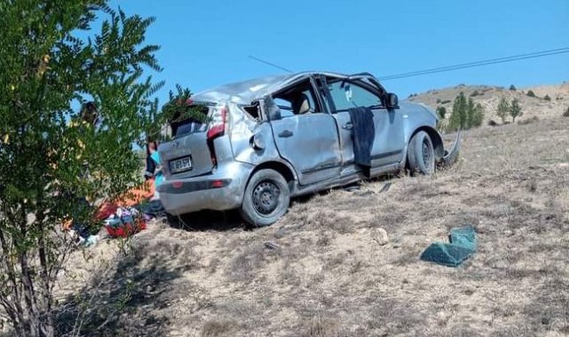 Gümüşhane&#039;de trafik kazası: 1 ölü, 4 yaralı