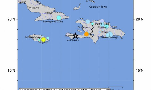 Haiti&#039;de 7.2 büyüklüğünde deprem