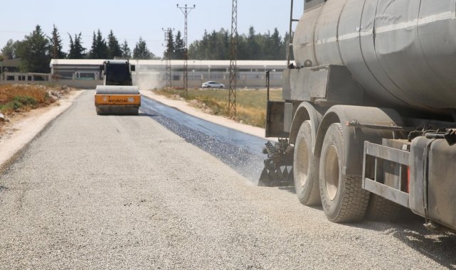 Haliliye Belediyesi kırsalda asfalt atağını devam ettiriyor