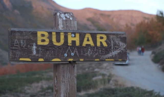 Hastalar Nemrut Dağı&#039;ndaki buhar bacalarında şifa arıyorlar