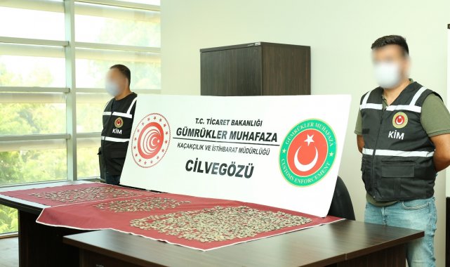 Hatay&#039;da 2 bin 533 adet tarihi sikke ele geçirildi
