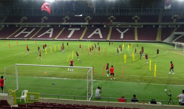Hatayspor, tam kadro Alanyaspor maçına hazırlanıyor