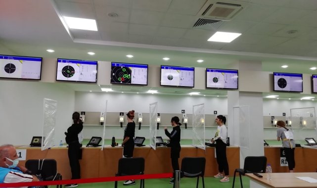 Havalı ve Ateşli Silahlar Türkiye Gençler Milli Takım seçmeleri Bafra&#039;da yapıldı