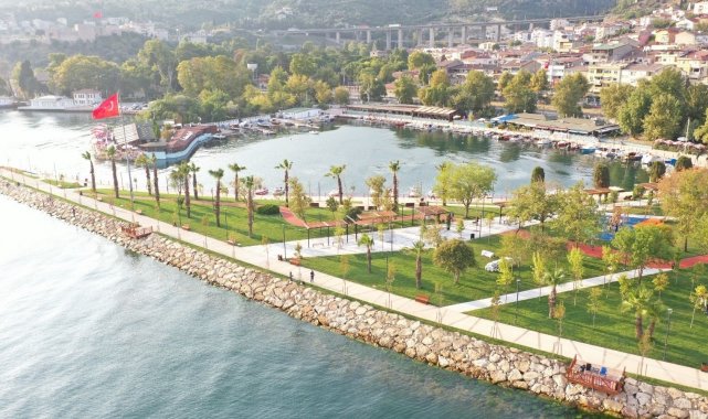 Hereke Sahil Parkı, Zafer Bayramında açıldı