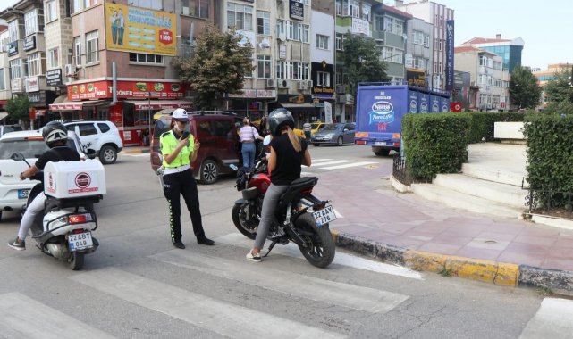 Huzur uygulamasında polis kuş uçurtmadı