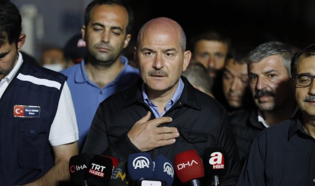 İçişleri Bakanı Süleyman Soylu: &quot;Kastamonu&#039;da 62, yaklaşık 14-15&#039;te Sinop&#039;ta kayıp ihbarı var&quot;