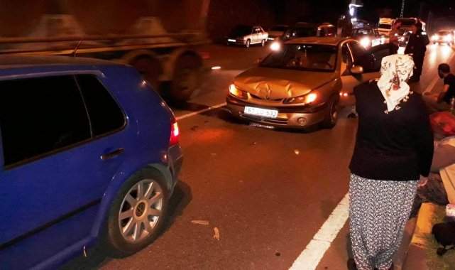 İki otomobilin çarpıştığı kazada 4 kişi yaralandı