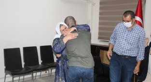 İkna yoluyla teslim olan PKK'lı ailesiyle buluşturuldu