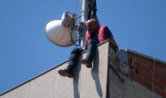 İntihar girişimini film gibi izlediler