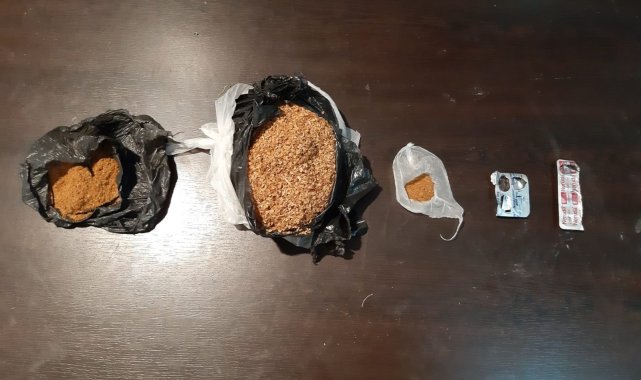 İskenderun&#039;da 250,45 gram sentetik kannabinoid ele geçirildi