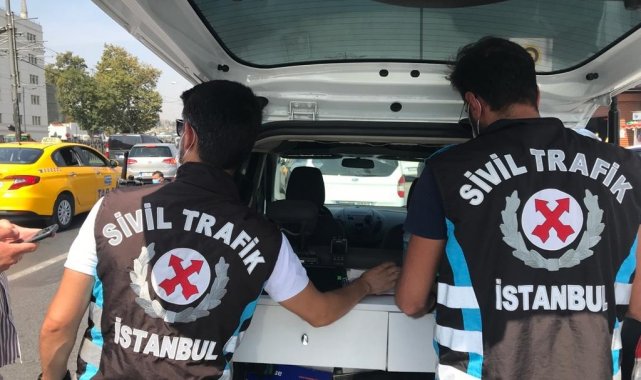 İstanbul&#039;da taksilere yönelik denetimler sürüyor