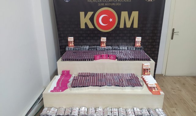 İzmir&#039;de 7 ayrı kaçakçılık operasyonunda 7 şüpheliye işlem