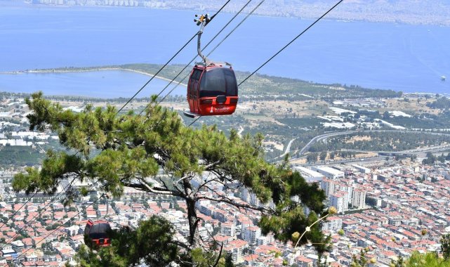 İzmir&#039;de yangınlara karşı yeni önlem: Teleferik tesisleri kapatıldı