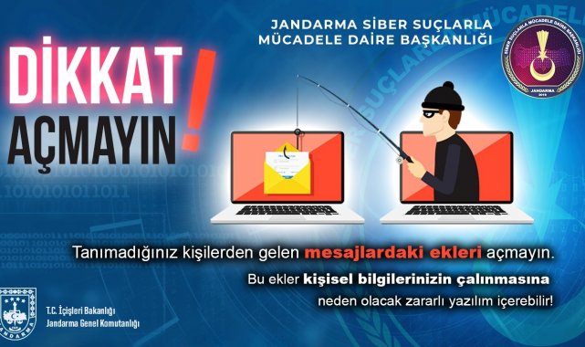Jandarma Genel Komutanlığı, sosyal medya güvenliği konusunda uyarılarda bulundu